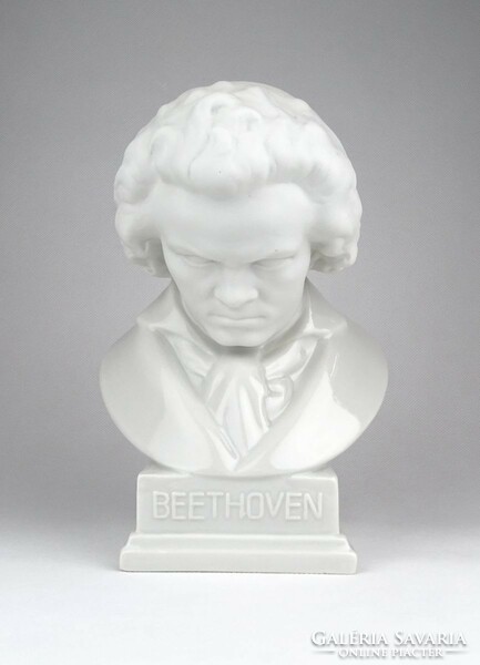 0Y882 Herend porcelain bust Beethoven