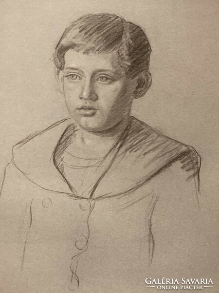 Hanna Daffinger--boy portrait/1883-1931/