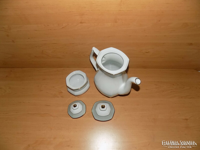 Winterling Bavaria Marktleuthen porcelán tea kávé kiöntő cukortartóval 1,5 liter (24/d)