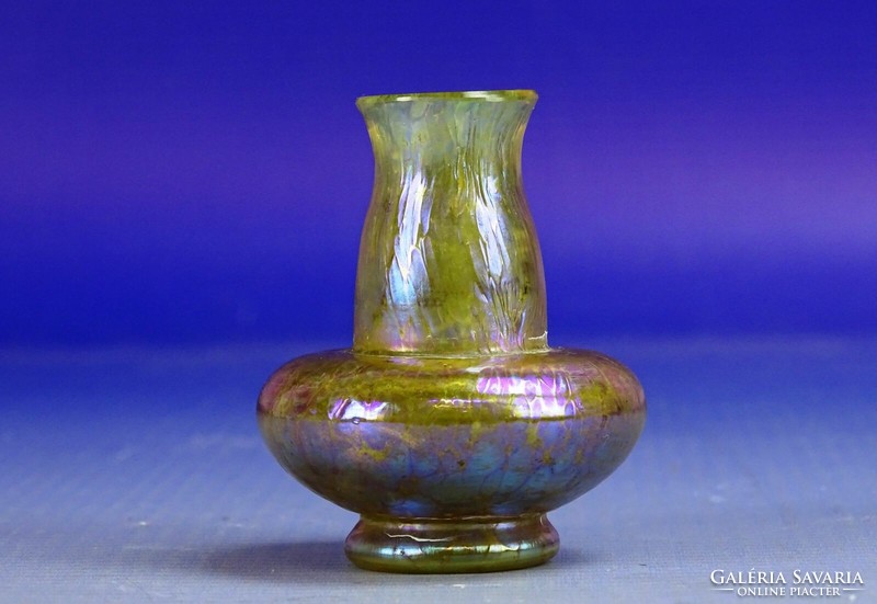 0D104 antique tiffany style vase 5 cm