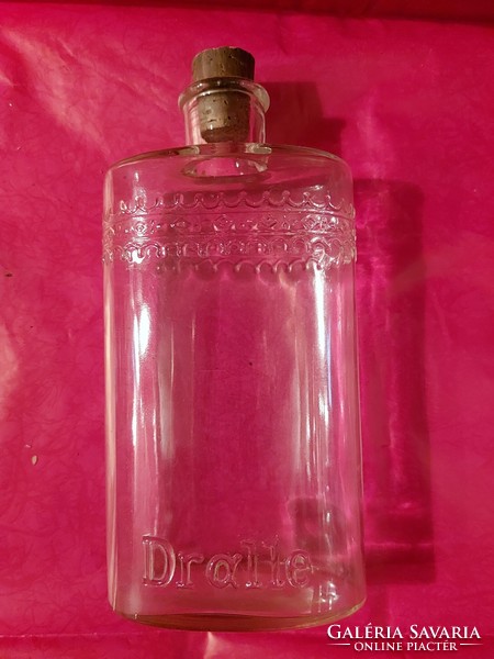 Old Dralle cologne bottle with cork