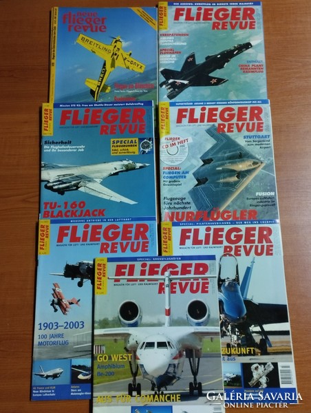 Német repülő magazinok aero repülés 32 db
