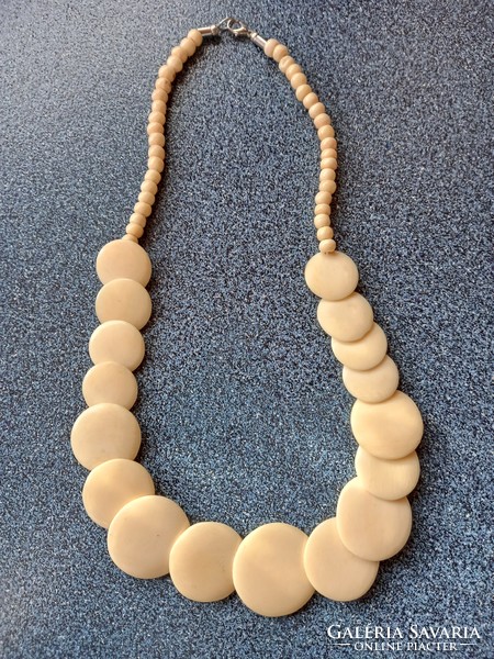 Bone necklace, necklace