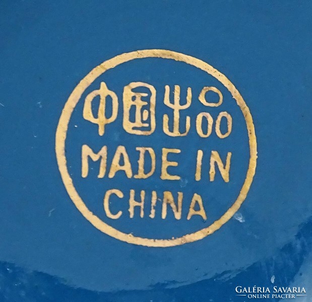 1M049 Gólya díszes kínai teásbögre fedővel