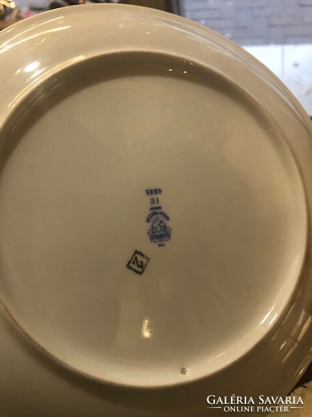 Alföldi porcelain dinner plate, hand painted, 24 cm.
