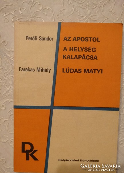 Petőfi: the apostle, the local hammer, potter: matyi lúdas, recommend!