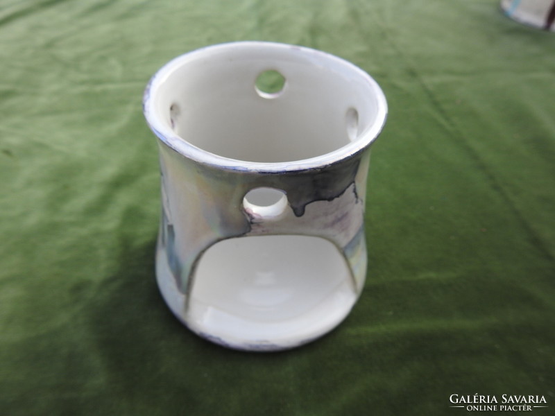 Desktop porcelain candle holder - candle holder