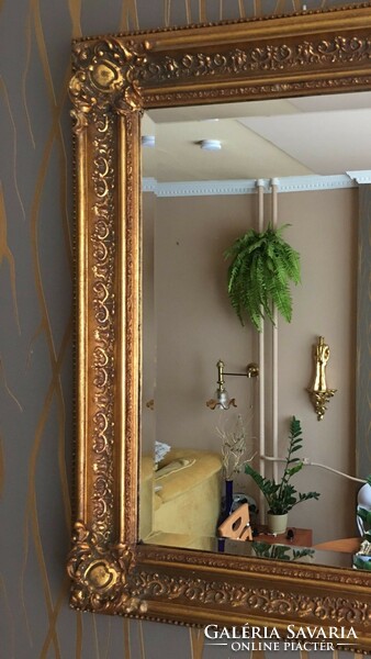 Brussels frame with polished mirror in original condition