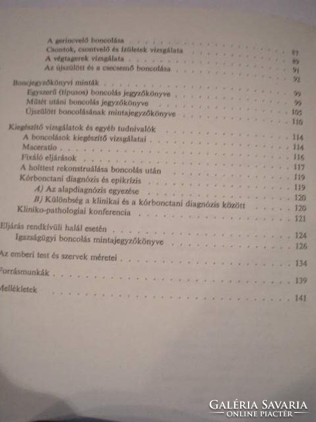 Mkom 20k 5W Kórbonctani Gyakorlatok medicina Egyetemi segédkönyv 141 oldalon
