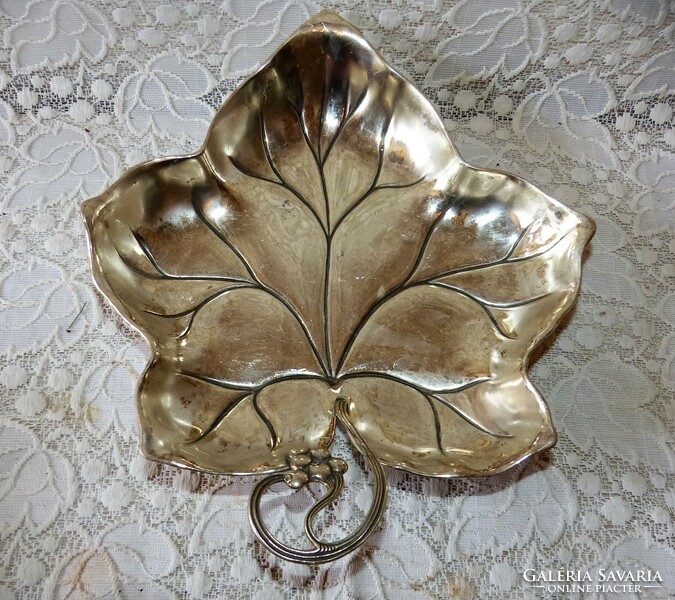 Wmf. Silver-plated / copper tray, offering