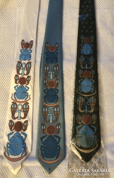 Kézzel festett egyiptomi nyakkendő eladó