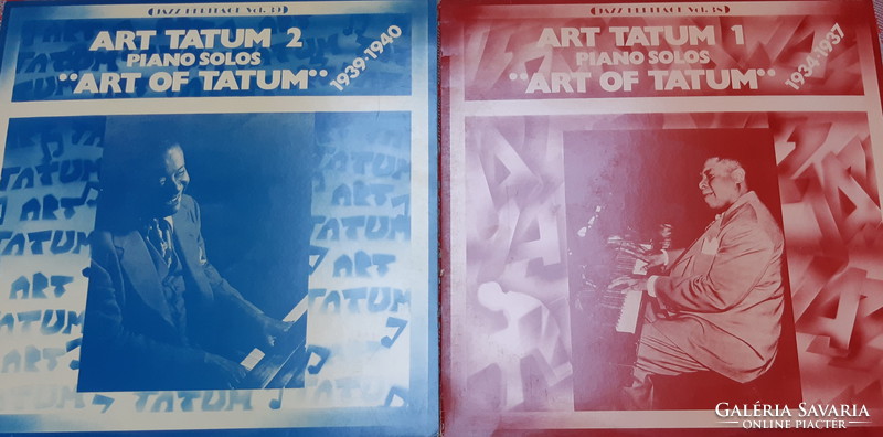 Art tatum piano solos 1, 2 jazz 2 lp vinyl record vinyl