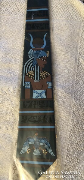 Kézzel festett egyiptomi nyakkendő eladó
