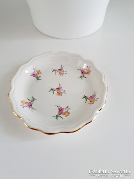 Aquincum small plate, saucer, floral