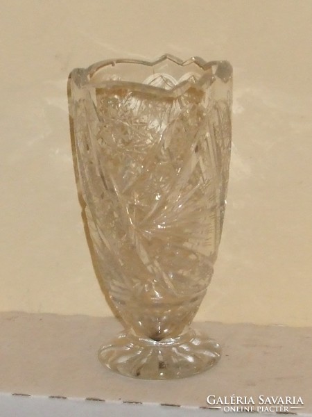 A beautiful old vase with a base