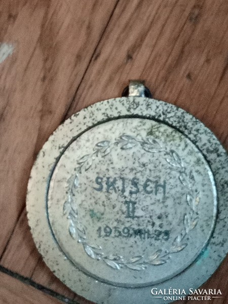 Budapest Fishermen's Association silver medal 1959.Vii.29