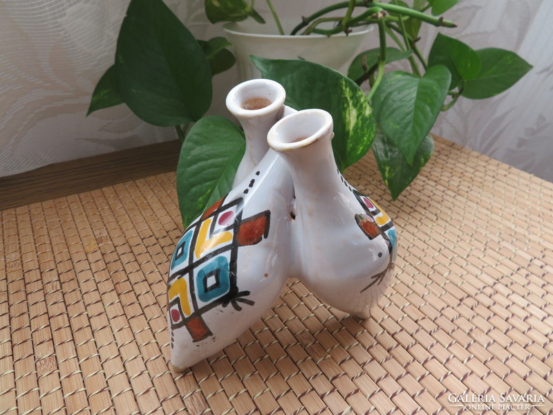 Kézműves 3 in 1 kerámia váza
