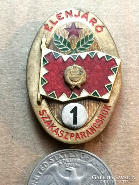 Military - Vanguard Platoon Commander - 1 badge