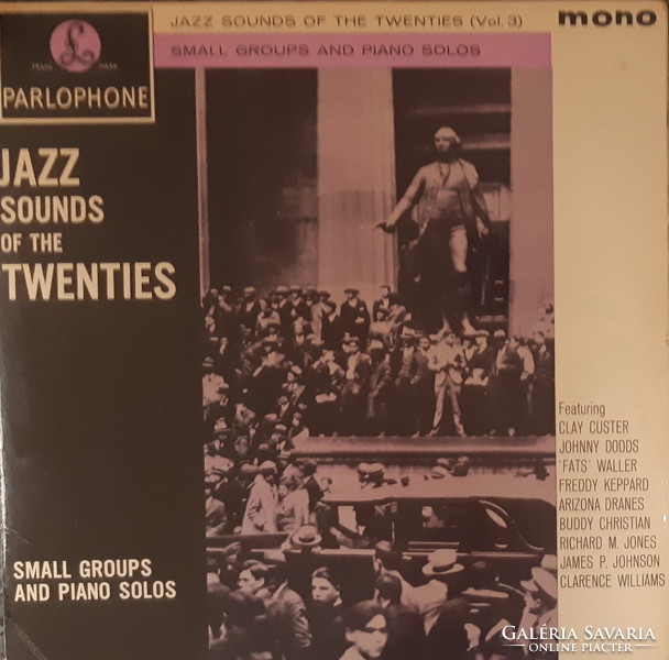 JAZZ SOUNDS OF THE TWENTIES  -  JAZZ LP  BAKELIT LEMEZ   VINYL