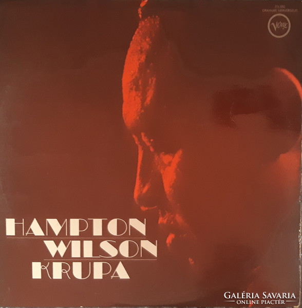 Hampton wilson krupa - jazz lp vinyl record vinyl