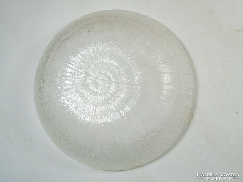 Retro old glass ashtray ash ashtray tray - approx. From the 1970s and 80s