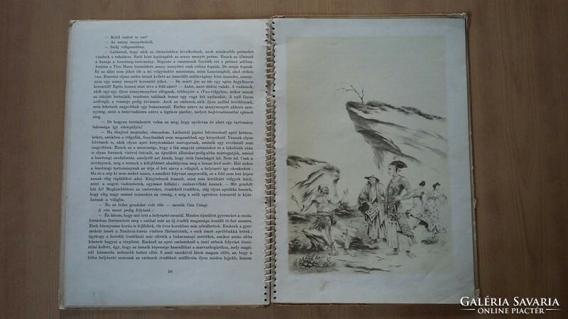 Jókai Mór: the people of Leaotung. With the drawings of Louis the Potter. Youth book publisher, 1954.
