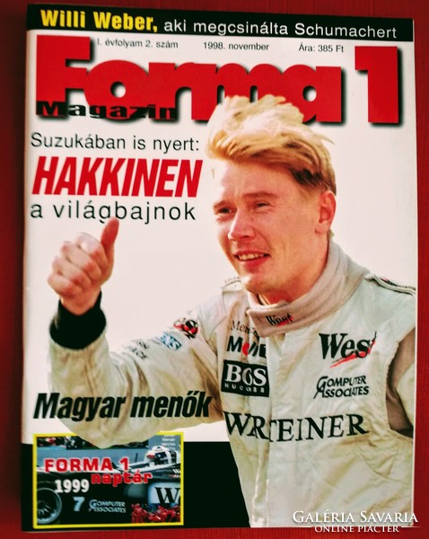 Forma-1 Magazin 1998-ból.