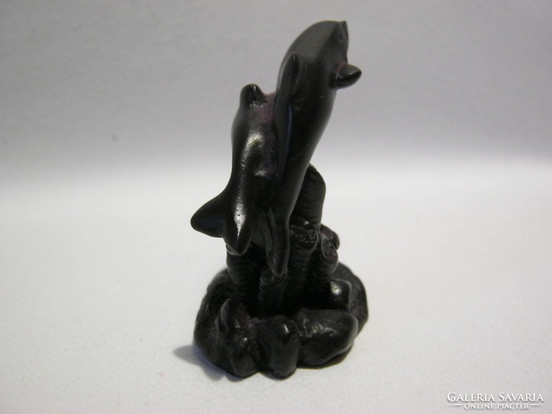 Dolphin mini resin figure