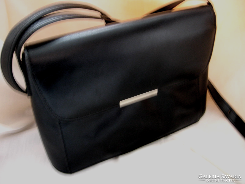 Pretty little black leather bag