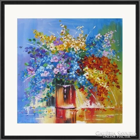 B.Tóth iris-flower charm 40x40cm discount on almost all products