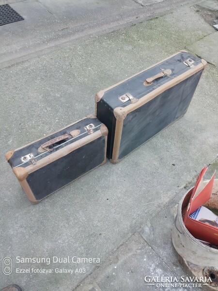 Antique suitcase 2 pieces