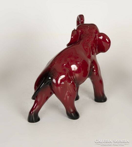 Royal Doulton - Flambé elefánt figura