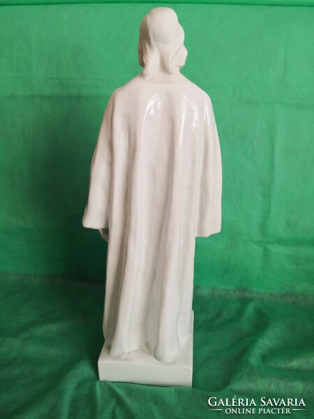 Herend porcelain, John of Croatia: standing Christ, largest, 47 cm in size (Jesus)