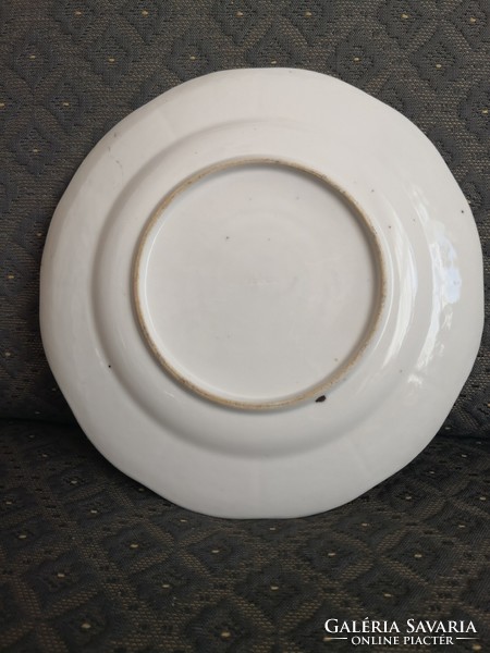 Antik Herendi Victoria mintás tányér, 1870-es évek