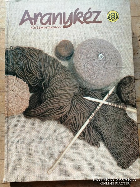 Golden hand knitting pattern book