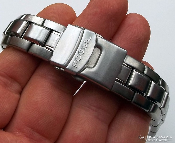 Fossil steel watch strap