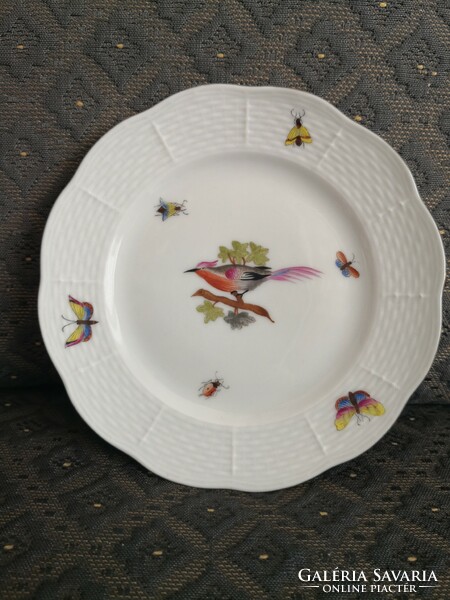 Herend bird pattern plate 3.