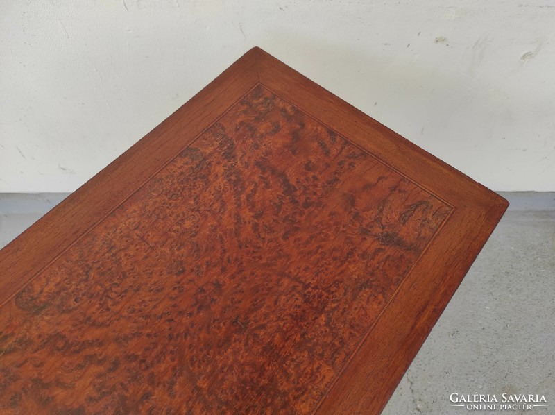 Antik 3 darab topolya tetejű asztalsor összetolható kis asztal asztal sor 722 6842