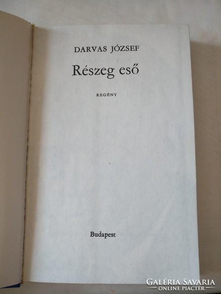 József Darvas: drunken rain, recommend!