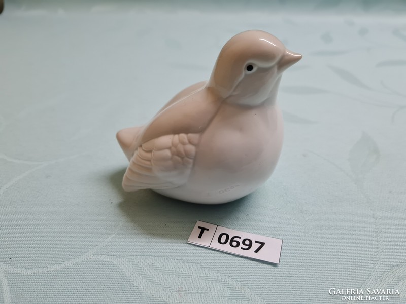 T0697 Porcelán madárka (ukrán) 9 cm