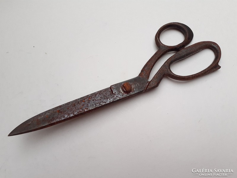 Old big iron scissors 26 cm
