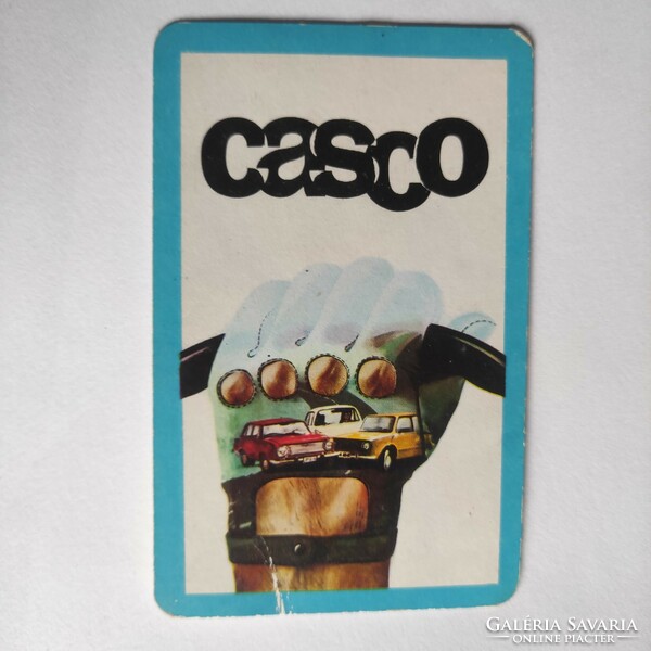 Casco kártyanaptárak 1978