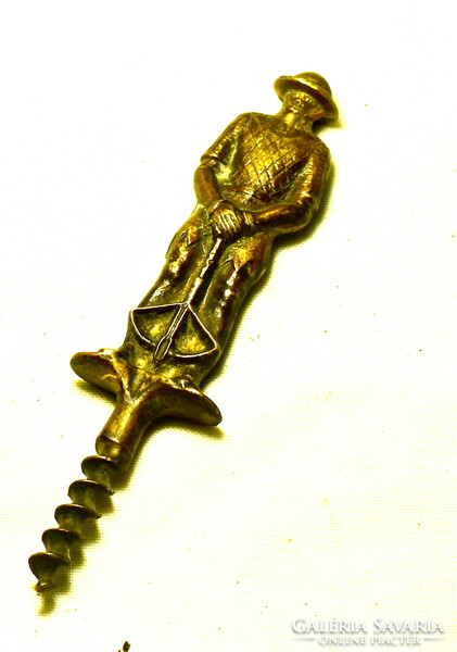 ÍJÁSZ ... BRONZ FIGURÁLIS DUGÓHÚZÓ