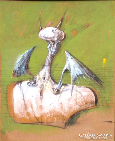 Dienes Gábor (1948 - 2010) : Szürrealista madár