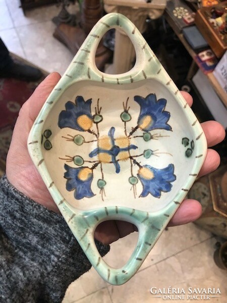 Gorka ceramic centerpiece, size 20 cm, for living room.