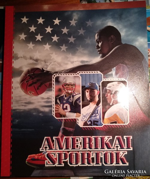 Amerikai sportok. Igényes szép könyv., Ajánljon!