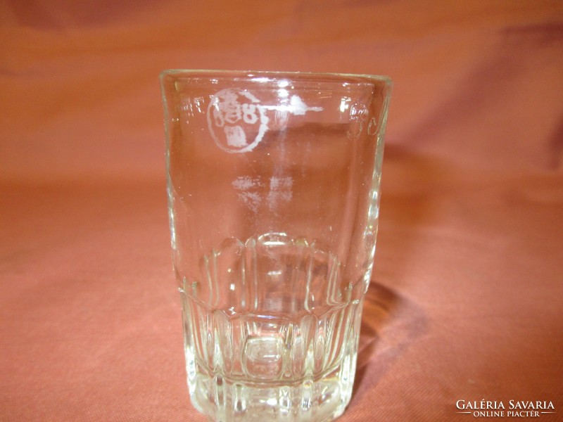 0.5 dl glass with an older marking