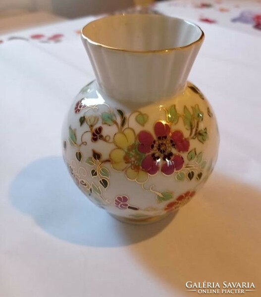 Zsolnay porcelain antique vase with butterflies