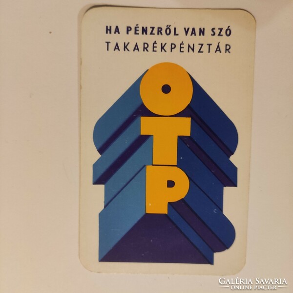 OTP kártyanaptár 1972