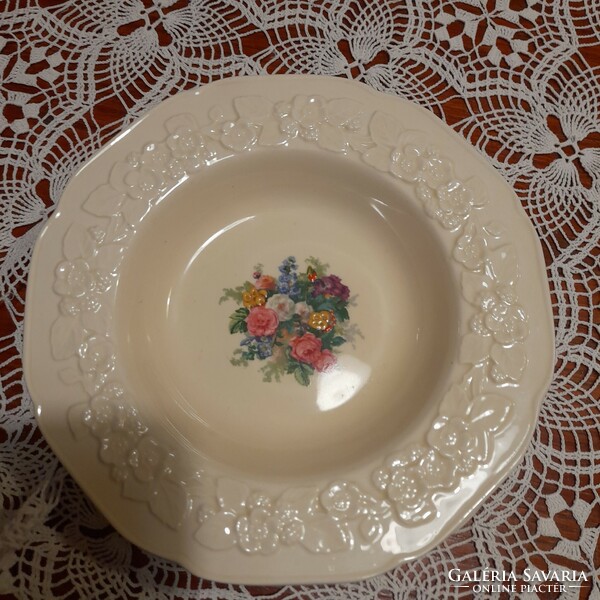 4 English porcelain plates